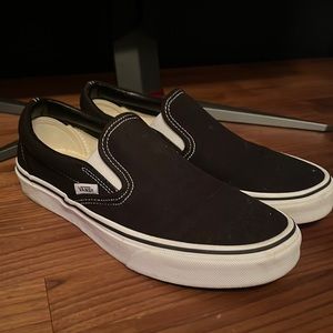 Womens black adidas vans
